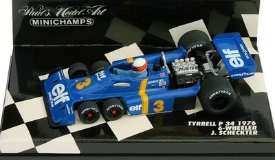 Tyrrell P34 1976 6 wheeler J.Scheckter - MINICHAMPS 430 760003 - Immagine 1 di 2