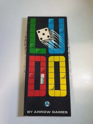 Vintage "Ludo" Game By Arrow Games Complete Original Pieces  - Image 1 of 4