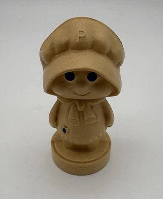 Coctelera de sal y pimienta Pillsbury Doughboy/amapola vintage 1974 solo amapola Foto 1 de 4