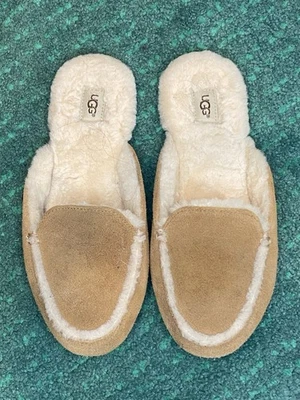 Тапочки женские UGG 8 из овчины и овчины каштана замши овчины размер ЕС 39? - Изображение 1 из 4