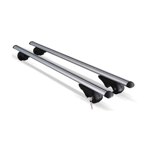 Barre portatutto telaio barre trasversali alluminio argento fino a 90 kg Ford C-Max II dal 2010 - Foto 1 di 15