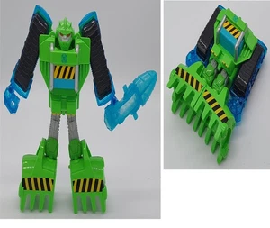 Transformers Boulder The Construction Bot Bulldozer Rescue Bots Energize W/Drill - Picture 1 of 9
