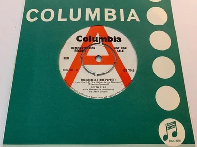 EDITH PIAF Polichinelle (The Puppet) 1963 UK DEMO Columbia DB7149 EXCELLENT - Image 1 of 2