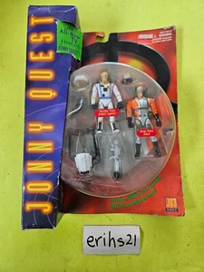 Juego de figuras de acción Jonny Quest Shuttle Pilot and Drop Zone Race Galoob 1995 NUEVO - Imagen 1 de 6