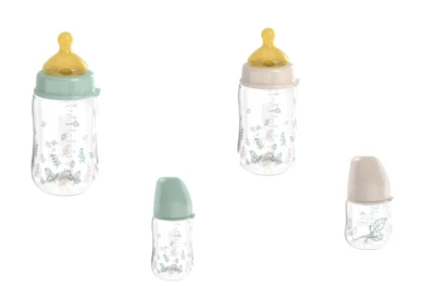 nip® Cherry® Babyflasche  Weithalsflasche PP, 150 ml  / 260 ml mit Latexsauger - Bild 1 von 4