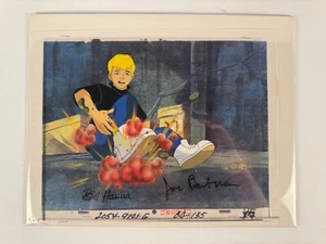 Signed Hanna Barbera Real Adventures Jonny Quest Original Production Cel 12"x15" - Picture 1 of 4