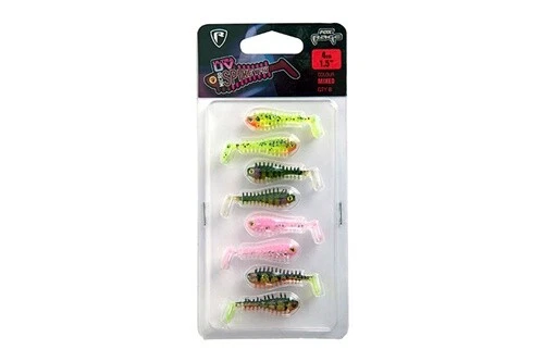 Fox Micro Spikey Fry Ultra UV 4cm 8stück Mixed