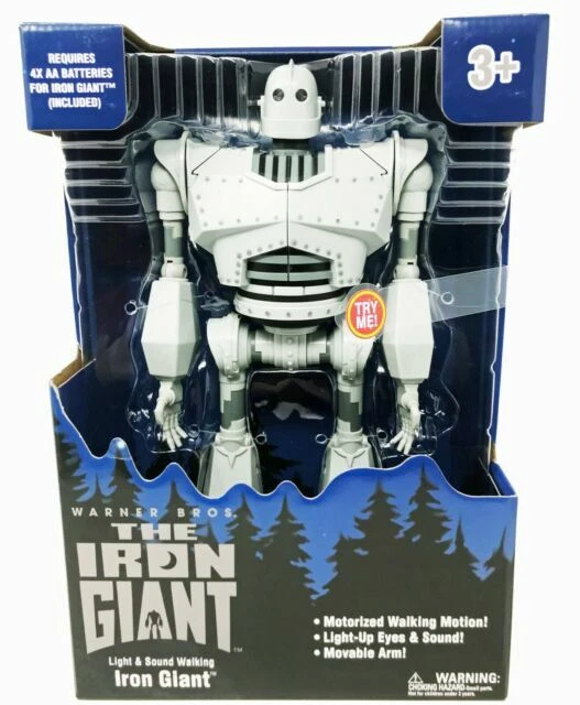 Goldlok The Iron Giant 14" Motorized Walking Iron Giant