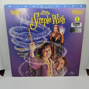 A Simple Wish (Laserdisc, 1997) Martin Short Mara Wilson Kathleen Turner - Imagen 1 de 11