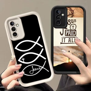 Christian Bible Jesus Phone Case For Samsung A13 A33 A34 A35 A52S A53 A54 A73 5G - Imagen 1 de 126