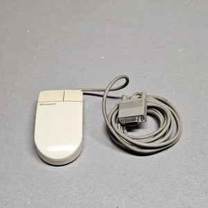Vintage Microsoft Serial Mouse 24394 InPort Ball Mouse – Made in Japan - Picture 1 of 8