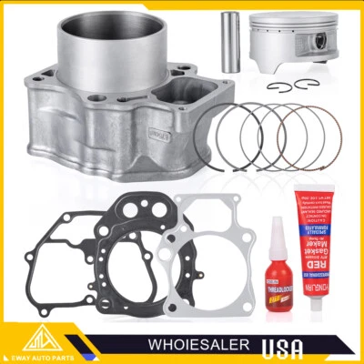 Cylinder Jug Top End Kit & Piston Ring Gasket For 2012-2019 TRX500 Honda Foreman - Image 1 of 4