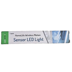 Wireless Motion Sensor LED Light 1-Pack Homelife Adhesive Backing Under Cabinet - Picture 1 of 6