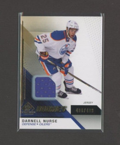 2014-15 SP Game Used Gold Jerseys #200 Darnell Nurse 406/499