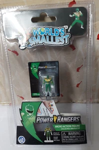 Figurine micro Green Ranger 2019 World's Mighty Moprhin Power Rangers neuve - Photo 1/4