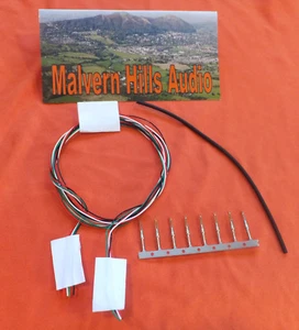 4 Colour Tone Arm/Tonearm Rewire Kit Silver-Plated 3 Metre inc.Clips & Tubing 3M - Picture 1 of 1