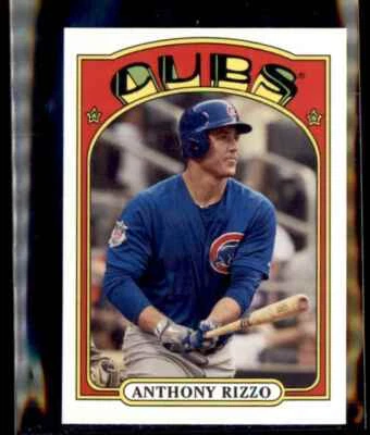 2013 Topps Mini Anthony Rizzo Chicago Cubs #TM-12 - Image 1 of 2
