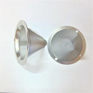Pantalla antichispas tipo cono 2,8”– por malla de alambre RG (2 PIEZAS) - Imagen 1 de 5
