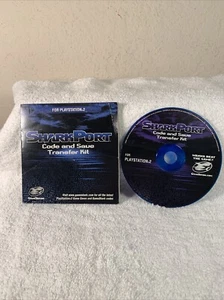 SharkPort PlayStation 2 Code Save Memory Game Transfer kit PC Sleeve & Disc ONLY - Picture 1 of 10