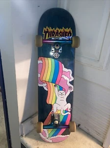 RIPNDIP 8 pulgadas arco iris 🌈 monopatín completo, camiones Thunder, Spitfire 54 mm - Imagen 1 de 12