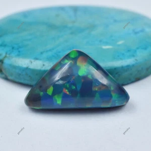 Piedra preciosa suelta natural ópalo multicolor 6,50 quilates corte elegante certificado - Imagen 1 de 12