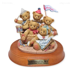 Enesco Cherished Teddies Strike Up The Band 5-Year Anniversary Sammler Figur - Bild 1 von 23