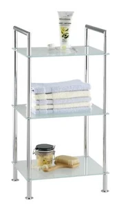 Badregal STYLE, Farbe silber, WENKO - Bild 1 von 1