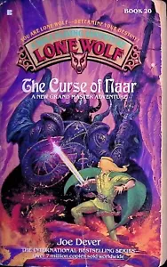 Joe Dever - Lone Wolf 20 - The Curse of Naar - US Edition - B-/B/B - Imagen 1 de 11