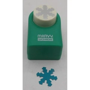 Marvy Uchida Snowflake Paper Punch Craft Tool 1" Diameter - Picture 1 of 4