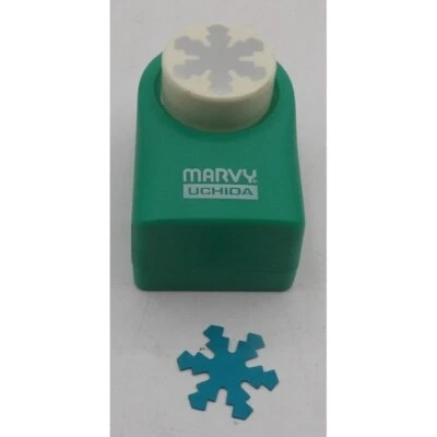 Marvy Uchida Snowflake Paper Punch Craft Tool 1" Diameter - Image 1 of 4