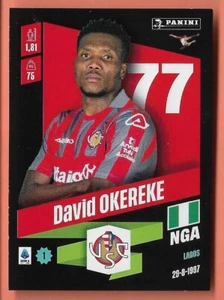 PANINI CALCIATORI 2022 2023 N.81 David Okereke Cremonese - Foto 1 di 1