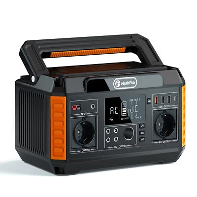 Flashfish P60 Tragbare Kraftwerk Solargenerator 560W Akku Kraftwerk für Camping - Bild 1 von 4