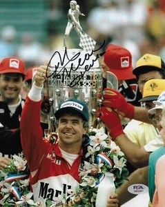 RICK MEARS Signed Autographed 8x10 Photo PSA/DNA COA Indy Car - Picture 1 of 2