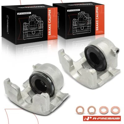 2Pcs Brake Caliper Front Side for Plymouth Volare 1976-1979 Dodge Diplomat 77-79 - Image 1 of 4