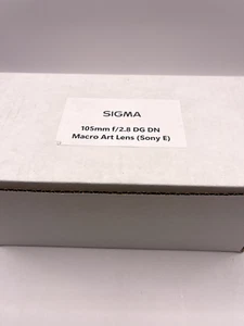 SIGMA 105mm F/2.8 DG DN MACRO Art Lens for Sony E-Mount – Great Condition" - Picture 1 of 2