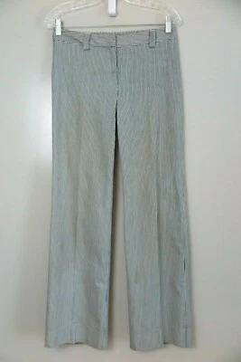 BARNEY'S New York Gray/Black/White Stripe Pants Size 36 Made in Italy - Image 1 of 4