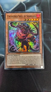 YUGIOH Unchained Soul of Sharvara OP24-EN008 Super Rare - Picture 1 of 1