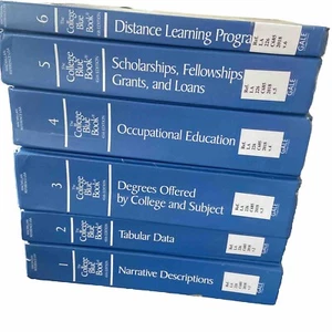 2018 The College Blue Book 45th Edition 1-6, Hardcover - Picture 1 of 12