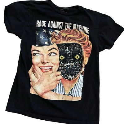 Camiseta Rage Against The Machine Tour 2022 Servicio Público Rock Talla Pequeña Foto 1 de 4