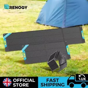 Renogy 100W 200W Portable Solar Panel Suitcase for Power Station Solar Battery - Picture 1 of 20