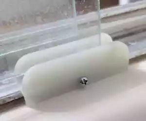 Duschschiebetür Bodenführung M 6219 Glas Duschtürschiene kompatibel - Bild 1 von 3