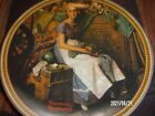 Norman Rockwell Collector Plate( Dreaming In The Attic) Knowles 1982 Bradford Ex