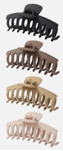 Pinzas de garra grandes esmeriladas para cabello grueso y fino rizado - Imagen 1 de 1