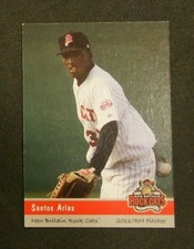 2011 Grandstand, New Britain Rock Cats - SANTOS ARIAS - Dominican Republic