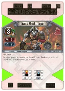 3x Lizard Shocktrooper EOJ SET3 #215 PS3 Eye of Judgment Englisch Neuwertig/Unplay C - Bild 1 von 1