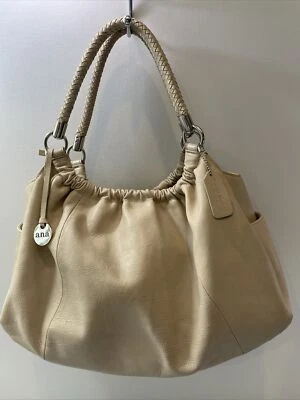 a.n.a. Un Nuevo Aproximación Cuero Hobo Cordón Bolso de Mano Cartera Bolso Súper Lindo Foto 1 de 4