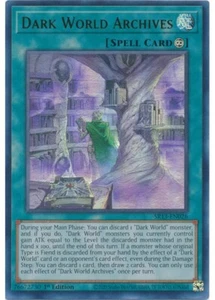 Yugioh - Archiv der Dunklen Welt (Ultra Rare) (1. Auflage) - SR13-DE026 P - Bild 1 von 1