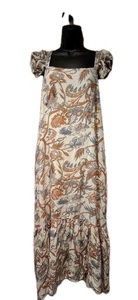 House Of Harlow 1960 Nicole Richie L XL Maxikleid Blumen Taschen - Bild 1 von 8