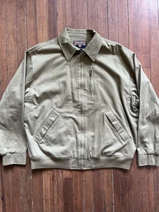 Duluth Trading Co. Mens XLT Brown Bomber Tradesman Full Zip Pocketed Barn Jacket - Picture 1 of 6
