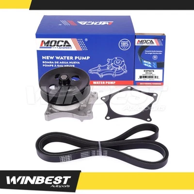 Water Pump w/ Belt Fit 2016-2019 Chevrolet Cruze 2016-2022 Chevrolet Spark 1.4L - Image 1 of 4